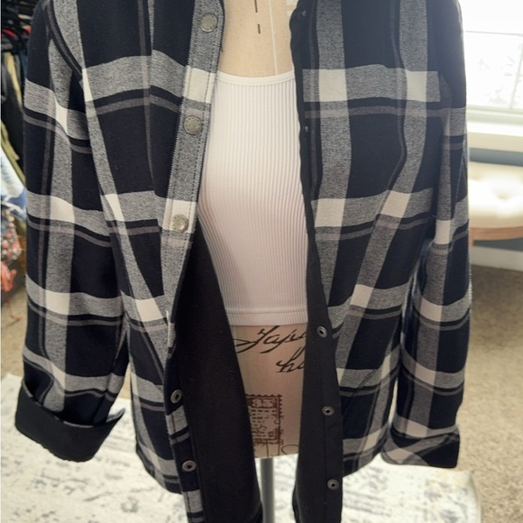 ORVIS LINED FLANNEL SIZE LARGE - Picture 2 of 5